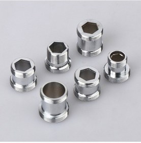 Resim Ulzyvf Konu Transfer Kafası Pirinç Konektörü Banyo Mutfak Musluk Bacalı Aksesuarları Banyo/kitchen Jessica 