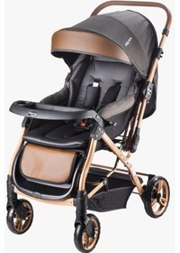 Resim BabyCare BC65 Capron Lüx Çift Yönlü Bebek Arabası 