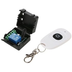 Resim Yuntech01 Ak-rk01sy-12 Dc12v 433mhz Mini Tek Yol Akıllı Kablosuz Kumanda Anahtarı - Kapı Kilidi, Motor, Led Ve Rol Kapı Kontrolü İçin 1 Kumanda İle 