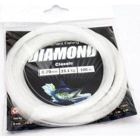 Resim Diamond Poşetli 100M Monofilament Misina 