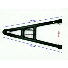 Resim Mondial Atv 150 Vulcan Ön Salıncak Sol Alt Siyah Orj (492652012) 