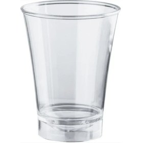 Resim Bergama Plastik Tulip 6 Adet Tatlı Kasesi 250 ml. Mika, Sert Plastik, Kapaklı 