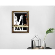 Resim Bk Home Doğal Masif Ahşap Çerçeveli Tablo Duvar Rafı-33 (551052972) 