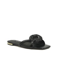 Resim Nine West ETSIA 6FX Siyah Kadın Düz Terlik 