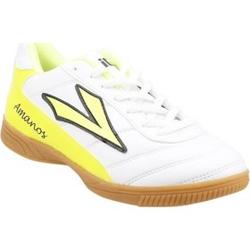 Resim Lig Futsal Salon-Parkur Spor Ayakkabı Beyaz Amanos 