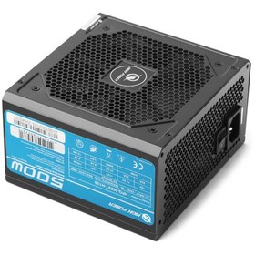 Resim Vobotek Teknoloji High Power HPQ-500ST-H12S 500W 80+ Standard 37.5A Single Rail Aktif PFC Siyah ATX Güç Kaynağı 