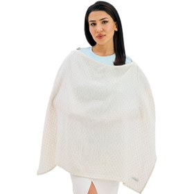 Resim Miniboni Müslin Emzirme Örtüsü White Grey 