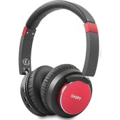 Resim Storemax Snopy SN-BT41 Kırmızı Noise Cancelling Bluetooth Kulaklık 