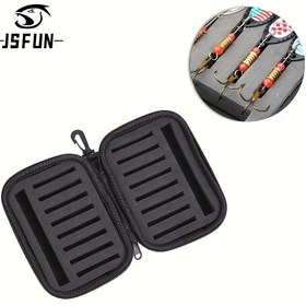 Resim JSFUN Lure Depolama Çantası saç tokası ile, Balıkçılık Ekipmanları için EVA Bait Çantası, Küçük Aksesuar Aracı Çantası, Lure'ler Dahil Değildir. 