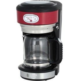 Resim Russell Hobbs Retro Classic Blanc Filtre Kahve Makinesi 