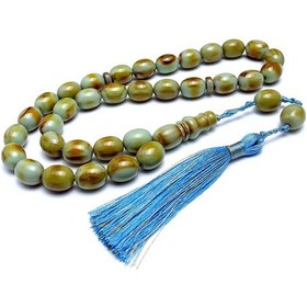 Resim Tesbih Ruyasi Büyük Boy Oval Katalin Tesbih Yeşil 