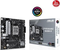 Resim PRIME B650M-R AMD DDR5 7200+(OC) HDMI M.2 AM5 Asus