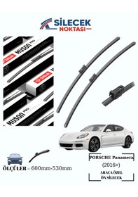 Resim Porsche Panamera 2016 Araca Özel Ön Sağ/sol Silecek Silbak 600mm-530mm Sb2421c2 