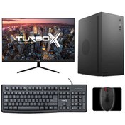 Resim TURBOX Tx4265 I5 3470 8gb Ram 256gb M.2 Nvme Ssd 21.5 Inç Monitör Masaüstü Ev Ofis Hazır Sistem 