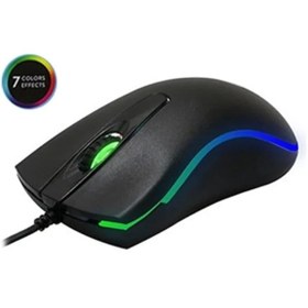 Resim Markasız ucuz SM-M9 RGB Kablolu Gaming Mouse 3200 DPI Işıklı Oyuncu Mouse 