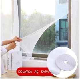 Resim Royal Rain Store Cırtlı Pencere Sinekliği Kendin Yap 100 x 150 