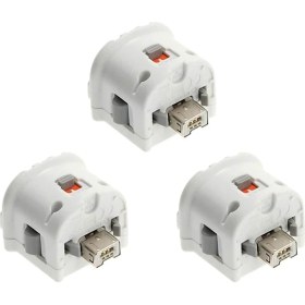 Resim Nintendo Wii Uzaktan Beyaz Için 3X50MM Motion Plus Motionplus Adaptörü Sensörü 
