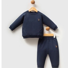 Resim U.s. Polo Assn Erkek Bebek Lacivert Takım Usb2586-c-v2 Lacivert 