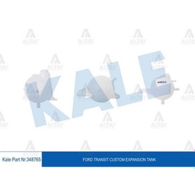 Resim Yedek Su Deposu Transit Custom V362 V363 2012 Sonrası Kapaksız Oem No:bk218k218ah Adet 