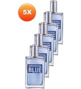Resim Avon Individual Blue Erkek Parfüm EDT 5 x 100 ML 