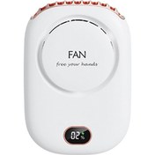 Resim KKmoon Kolye Fan Mini Giyilebilir Fanlar Boyun Bandı Fan USB (Yurt Dışından) 
