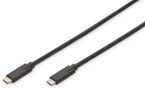 Resim Ak-300139-010-S Usb Tip C (Usb 3.1) Bağlantı Kablosu Tip C Erkek Tip C Erkek 1 Metre Gen2 5A 10Gb Ce Siyah Renk Usb Type-C Connection Cable Type C To C M/M 1.0M Gen2 5A 10Gb 3.1 Version Ce Black 