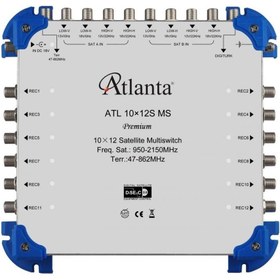 Resim 10/12 10x12 Santral Merkezi Sistem Multiswitch ( Sonlu / Karasal Aktif ) + Adaptör 