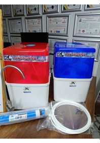 Resim Pandawater Şeffaf Kapaklı Kapalı Kasa Ters Osmoz Su Arıtma Cihazı 