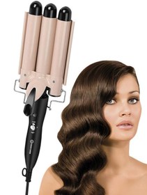 Resim DEMPOWER Dp-46 Profesyonel Seramik Kaplı Su Dalgası Saç Maşası 