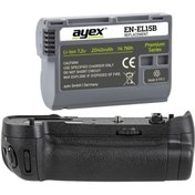 Resim Ayex Nikon D500 İçin Ayex AX-D500 Battery Grip + 2 Ad. EN-EL15 Batarya 