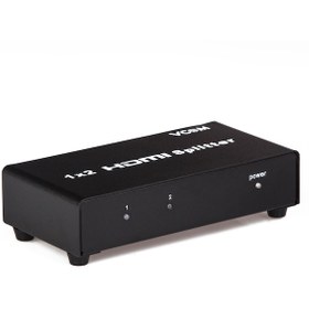 Resim Vcom DD412A 1-2 Port 1.4 V 1080P Metal HDMI Splitter 
