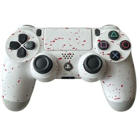 Resim loonceteknoloji DualShock 4 V2 Red Splatter Edition ZCT2 Kablosuz PS4 Oyun Kolu 