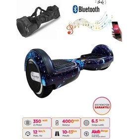 Resim Citymate Hoverboard 6.5 inch Elektrikli Kaykay Scooter Bluetooth Hoparlörlü Çanta Hediye D12 