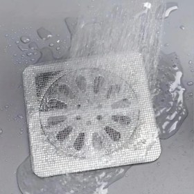 Resim Zenvia 10 Adet Yapışkanlı Banyo Gider Koruyucu Saç Toplayıcı – Gider Böcek Koruyucu Gider Süzgeci 