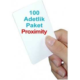 Resim 100 Adet 1.sınıf Proximity Kart Seri Numara Baskılı 