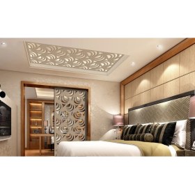 Resim Liar Ahşap Seperatör (Paravan) - KSP-17 - (10 mm) - (69 cm x 139 cm) - (Ham) 