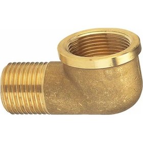 Resim Pnömatik Pirinç Erkek Dişi Diş Pres Kuyruklu 3/4" 