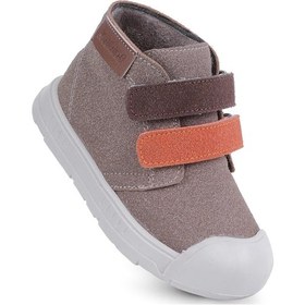 Resim Kaptan Junior Erkek Çocuk Bebek Ortopedik İlkadım Kaymaz Taban Bot Bmle 550 Kahve 