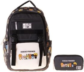 Resim Kakao Friends Erkek Çocuk Kakao Friends Baskılı Okul Sırt Çantası ve Kalemlik Seti - SETCC-C4077C 