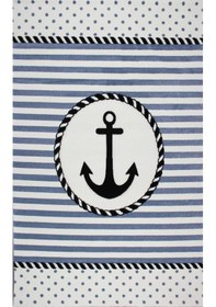 Resim Eko Halı Kids 04 Std Çocuk Halısı Mavi 