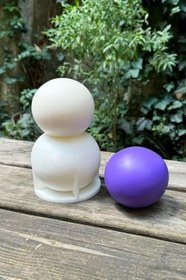 Resim Rufus Concept Küre 9cm Çap Silikon Mum Kalıbı 