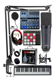 Resim markentegra Midi Live Paket - Ses Kartlı Mikser ve Pad Controller Seti 