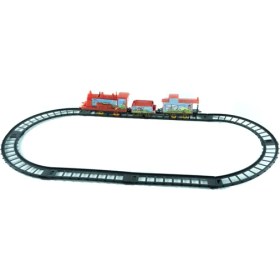 Resim Erzi Oyuncak Tren Klasik Mini Tren 11 Parça 