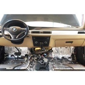 Resim Kl Home 6mm 100*100 cm (1m2) Aluminize Folyo Kaplı Oto Araç Kaput Ses Yalıtım Süngeri Yapışkanlı 