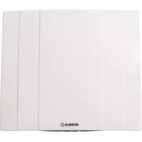 Resim Blauberg Quatro 125 Plastik Banyo Fanı Beyaz 167 m3/h Hava Debisi ile Kolay Montaj 