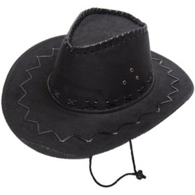 Resim PERİBOİA Çocuk Kovboy Şapkası Nubuk Süet 