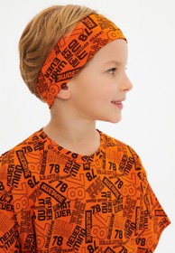 Resim Babygiz Erkek Pamuklu Penye, Kaymaz, Terletmez, Ultra Hafif, Esnek Desenli Saç Bandı Bandana 