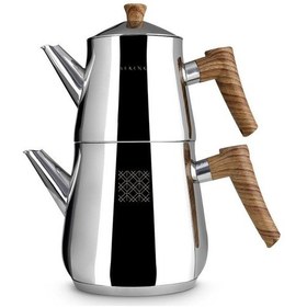 Resim Serenk Definition Çelik Çaydanlık Gri 