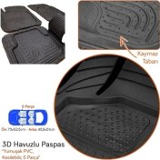 Resim Point Marketing Havuzlu Paspas Havuzlu 3D Paspas Havuzlu 5 Parça 