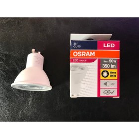 Resim Osram Ledvance 5 Watt Osram 3000 Kelvin Günışığı 350 Lümen Gu10 Led Ampül 